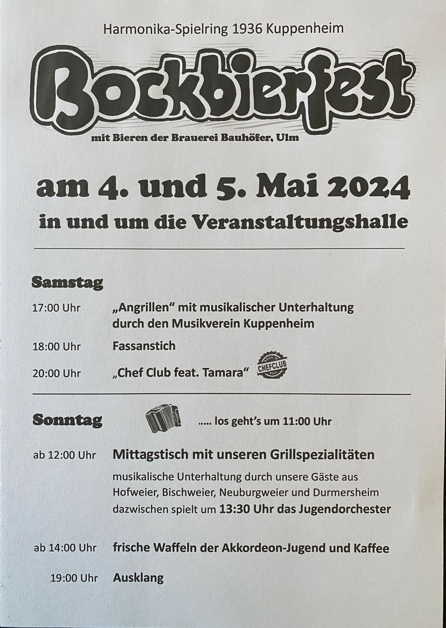 2024 Plakat Bockbierfest